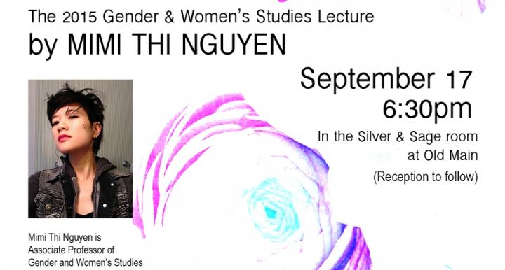 GWS Lecture on September 17th, 2015 6:30 PM in Silver & Sage Room at Old Main.
